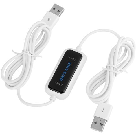 Câble de transfert de données USB 2.0 pour PC et ordinateur portable - Pont de connexion directe
