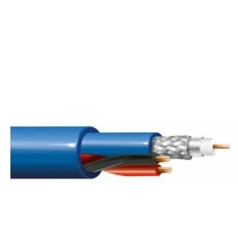 Cable de un metro para control de vídeo hd y cctv itc ds80gbhb500-2x0,5mmq