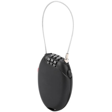 Câble de Vélo Mini à Code Antivol Multifonction pour Casque de Cyclisme