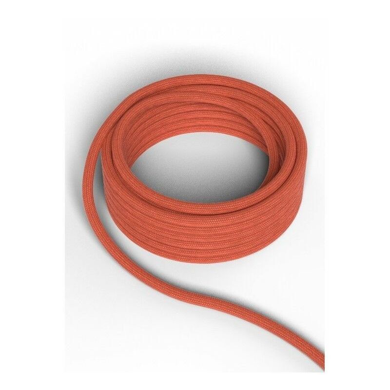 

Cable decorativo textil 940228 2x0.75mm2 1.5MT Naranja - Calex