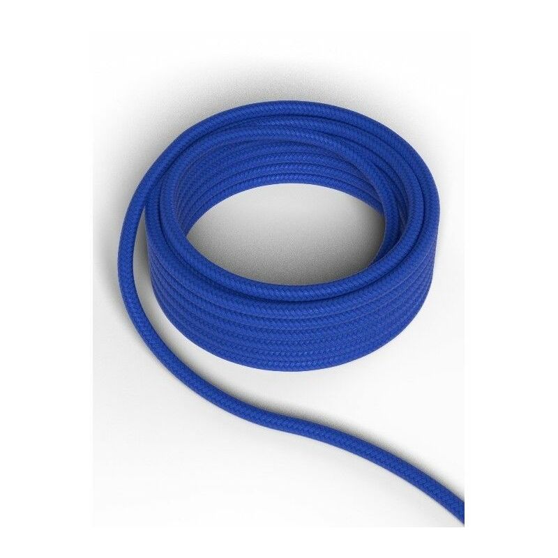 

Cable decorativo textil 940230 2x0.75mm2 1.5MT Azul - Calex