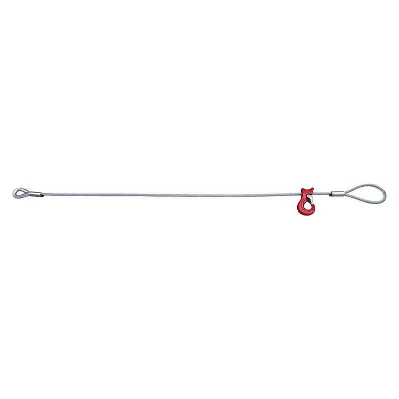 Banyo - Câble d'élingue avec boucle + crochet coulissant