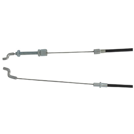 câble d'embrayage adaptable pour tondeuse hayter 48. remplace origine: 219029 - longueur câble: 1110mm longueur gaine: 850mm