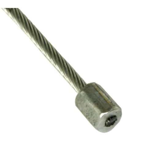 Câble d'embrayage avec canon de tondeuse longueur 2000 mm diamètre 3 mm 450203