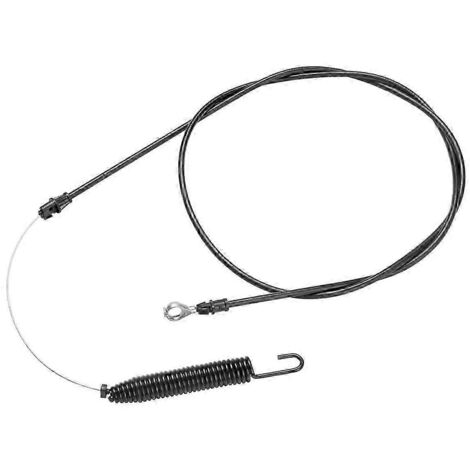 Câble d'embrayage d'engagement de plateau de coupe 532435111 pour tondeuse autoportée (remplace 435111, 197257, 408714, noir)