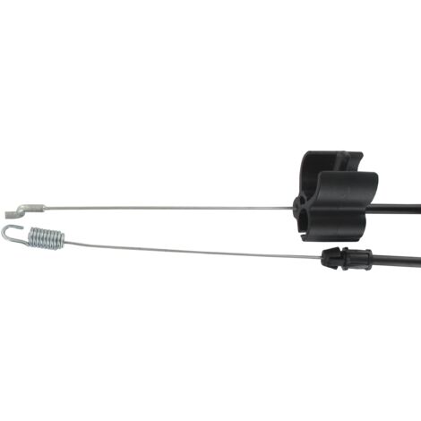 Câble d'embrayage pour tondeuse MTD – Longueur 1550 mm – Terminaison en Z avec ressort – 74604276B