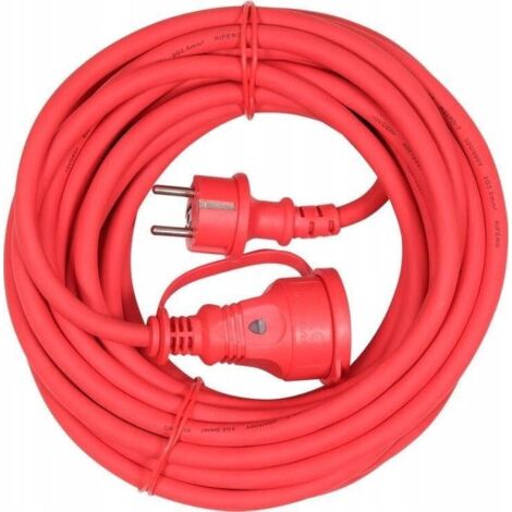 Câble d'extension 3x2,5 mm avec contrôle LED 40 m
