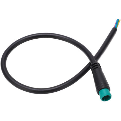 Câble d'extension 5 broches IP65 pour vélo électrique et trottinette, 0.8 pieds, portable, 200V AC