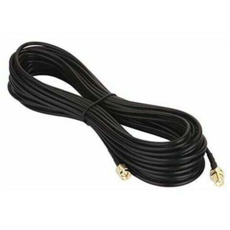 Câble d'extension d'antenne, câble d'extension d'antenne SMA 10 m, connecteur d'antenne SMA, connecteur SMA mâle à femelle, câble d'extension sans fil-