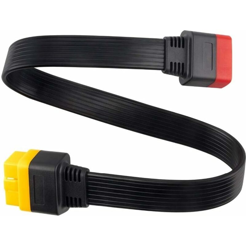 Cable d'extension de voiture de connecteur d'adaptateur, adapté pour X431OBD Fei Yu