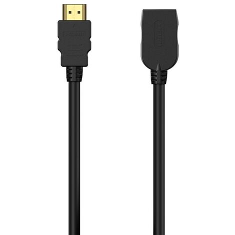Câble d'extension hdmi aisens a120-0544/ hdmi male - hdmi female/ 1m/ black