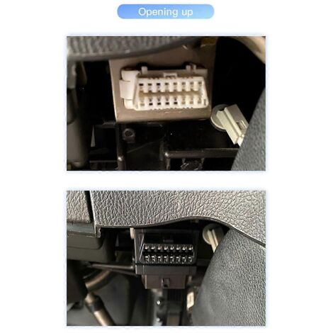 Câble d'extension OBD2 Mini pour voiture, universel (A)