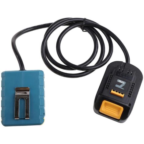 Câble d'extension pour batteries 18V compatible Makita, Bosch, Milwaukee, DeWalt - Outil professionnel