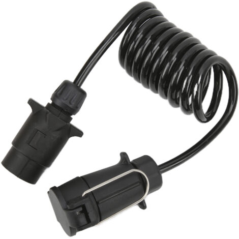 Câble d'extension pour prise de remorque 7 broches, norme européenne, 2 mètres