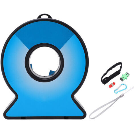 Câble d’extension pour tests de fibre optique, câble monomode de 1000 mètres avec boîtier enrouleur