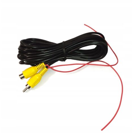 Câble d'extension RCA de 6 mètres pour caméra de recul + télécommande