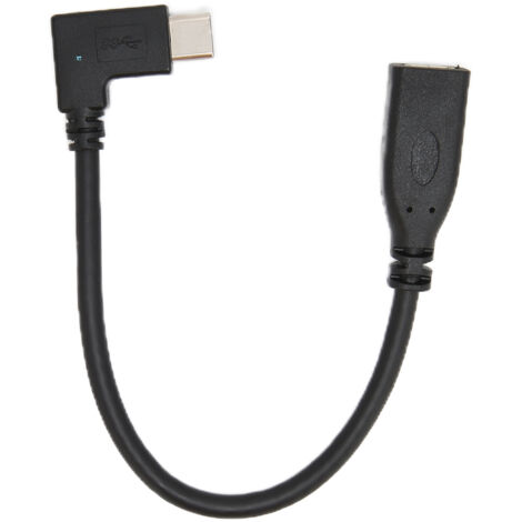 Câble d'extension USB-C 3.1 mâle vers femelle 20 cm pour transfert rapide et transmission de signal