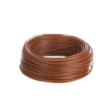 Câble d'installation H05V-K 0,5 marron 29084 /100m/