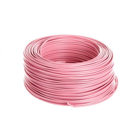 Câble d'installation H07V-K 1,5 rose 29138 /100m/