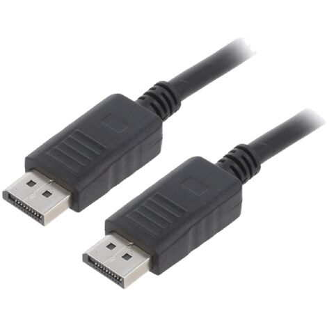 Cable DisplayPort 1.1 male HDMI 2.0 male 1m noir