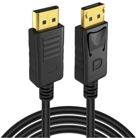Cable DisplayPort 1.2 4K Nanocable 10.15.2303/ DisplayPort Macho - DisplayPort Macho/ 3m/ Negro