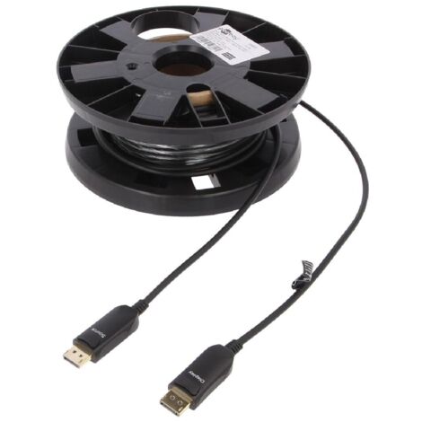 Cable DisplayPort 1.4 male des deux cotes 10m noir