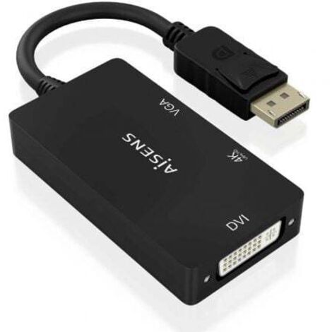 Cable DisplayPort Aisens A125-0861 Negro 15 cm