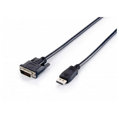 CABLE DISPLAYPORT MACHO A DVI (24+1) MACHO 2MTS EQUIP