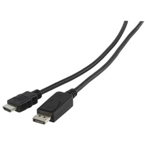 Câble DisplayPort mâle / HDMI mâle - 3m Noir