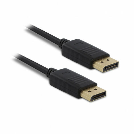 Câble DisplayPort mâle/mâle 2 m - Noir