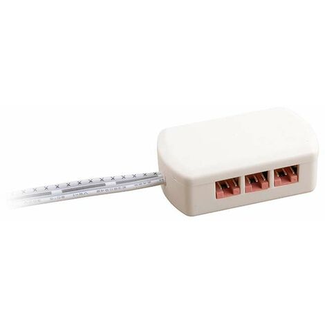 Câble distributeur LED CCT 3 voies avec fil électrique (3 fils) 0,5m Connecteur Rapide