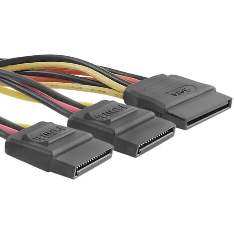 Cable divisor SATA Qoltec hembra  2 conectores hembra  0,2 m