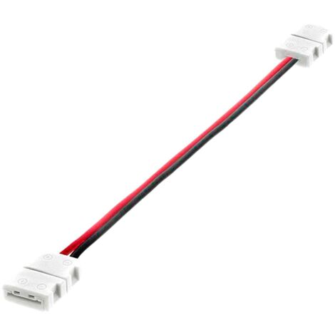 Cable Doble Conector Rápido Tira LED 12/24V Monocolor 10mm