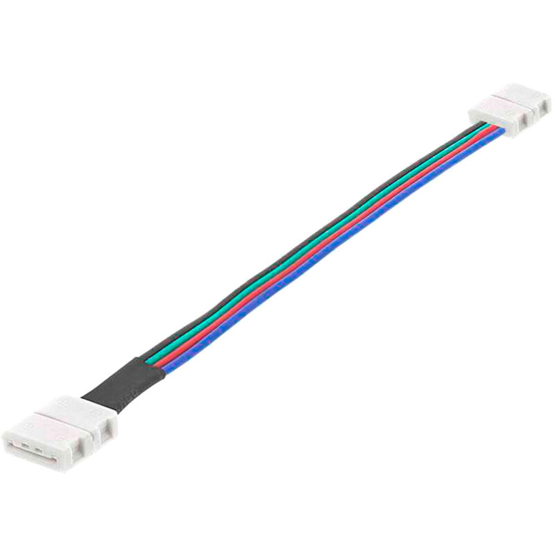 

Efectoled - Cable Doble Conector Rápido Tira LED 12/24V RGB 10mm