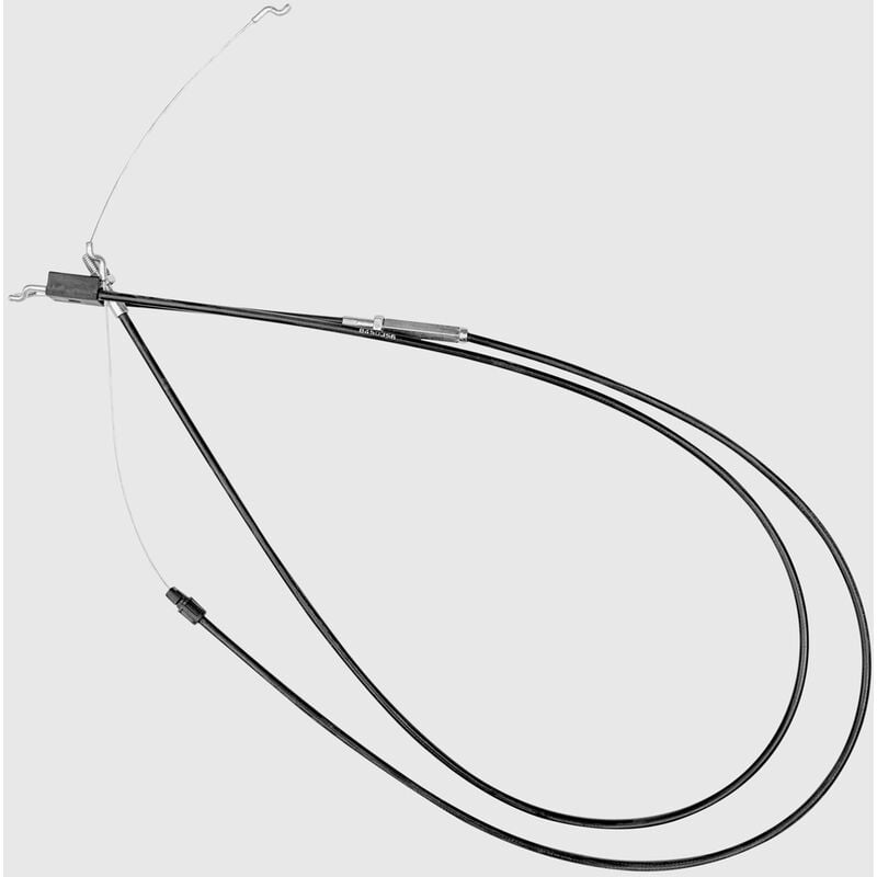 Cable double de traction + arrêt pour tondeuse