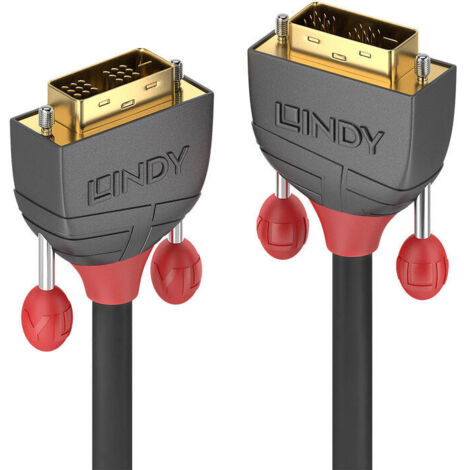 Cable DVI LINDY 36243 Negro 25 m