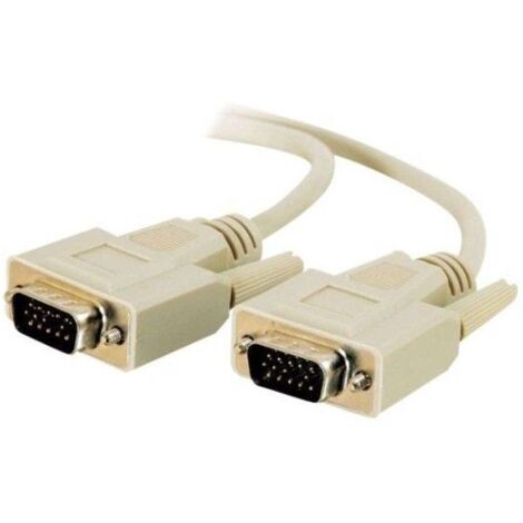 Câble Ecran Moniteur Plat Tube Vidéoprojecteur Pc Mac Svga Male/Male 1,5m