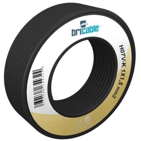 Cable Elec Hilo Flexible H07V-K Bricable 1X1,5Mm Ne 5 Mt