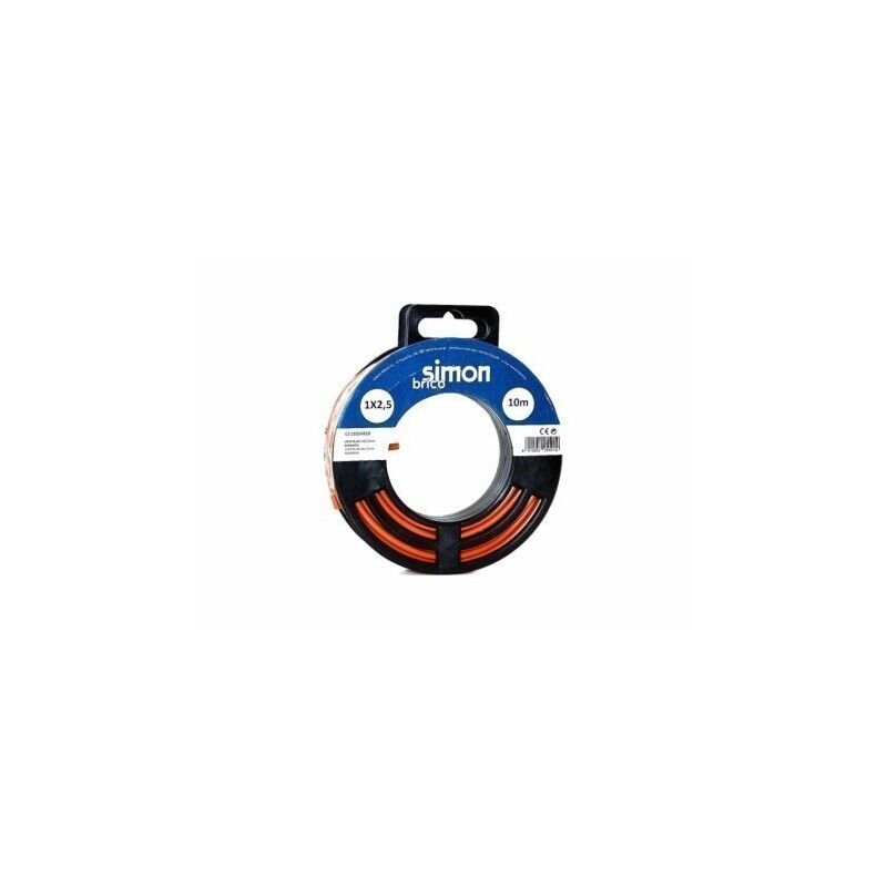 

Cable Electricidad 1X2,5 10Mt Hilo Flexible Simon B Marron H07V-K