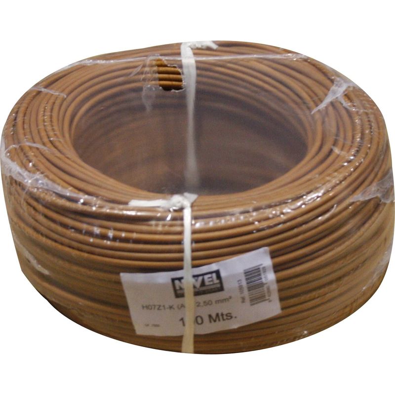 

Cable Elec Hilo Flexible Lh 2,5mm Marr 100 Mt - Cemi