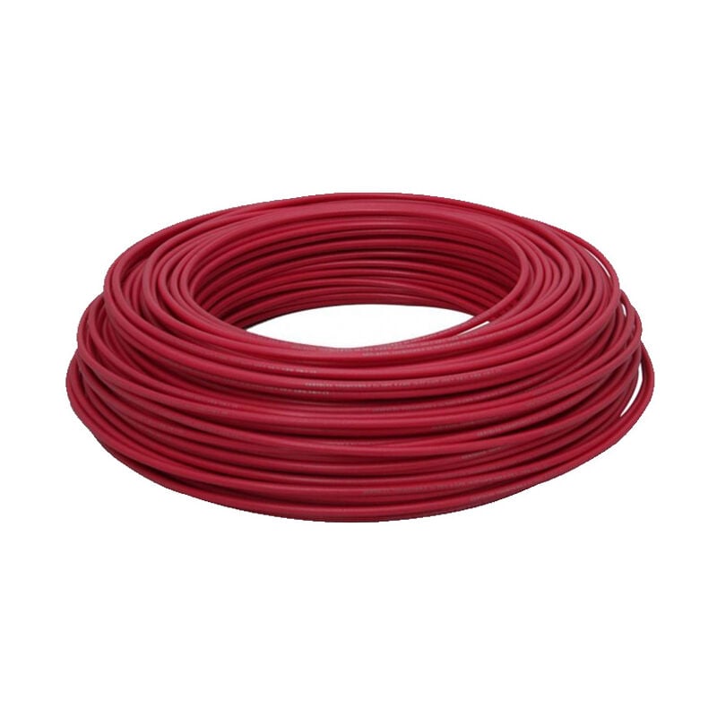 

Cable Eléctrico Flexible 50 mm (1 metro) Color: Rojo HV07V-K