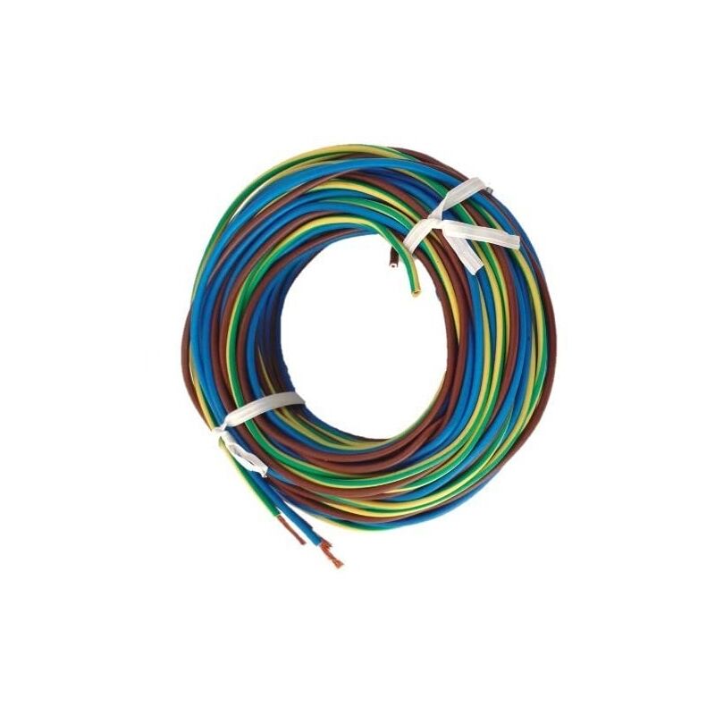 

Cable electrico manguera H07V-K seccion 1x1.5 mm 10 M Multicolor