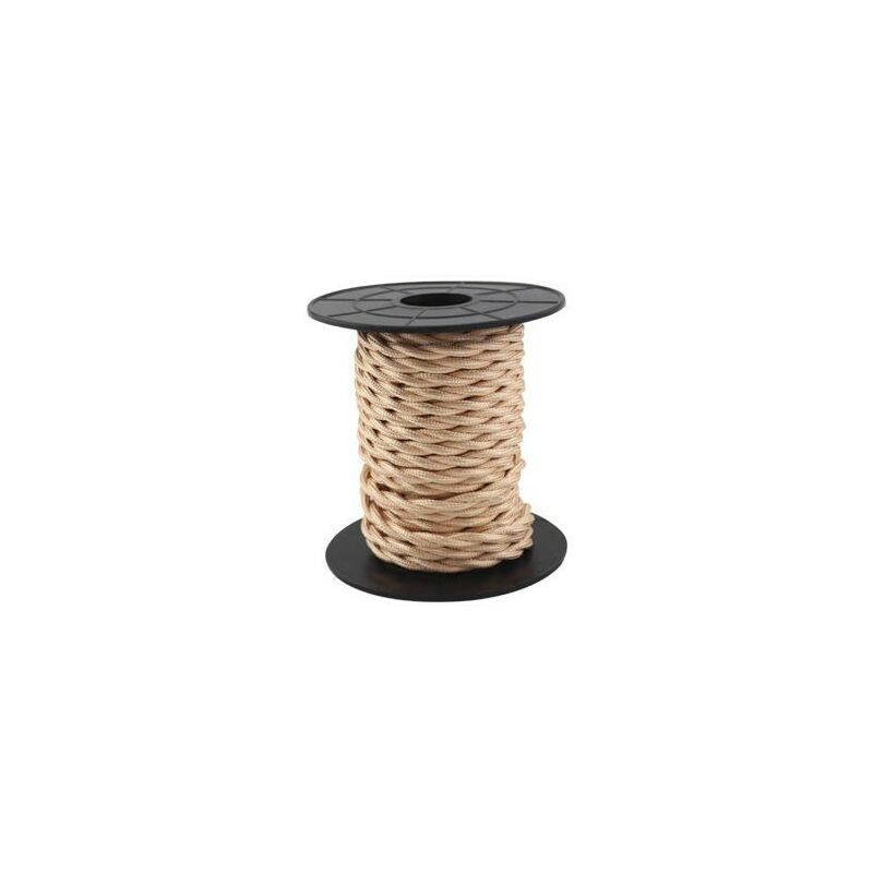 

Cable eléctrico textil 10 metros 2x0.75mm trenzado Cobre 3902980 - GSC