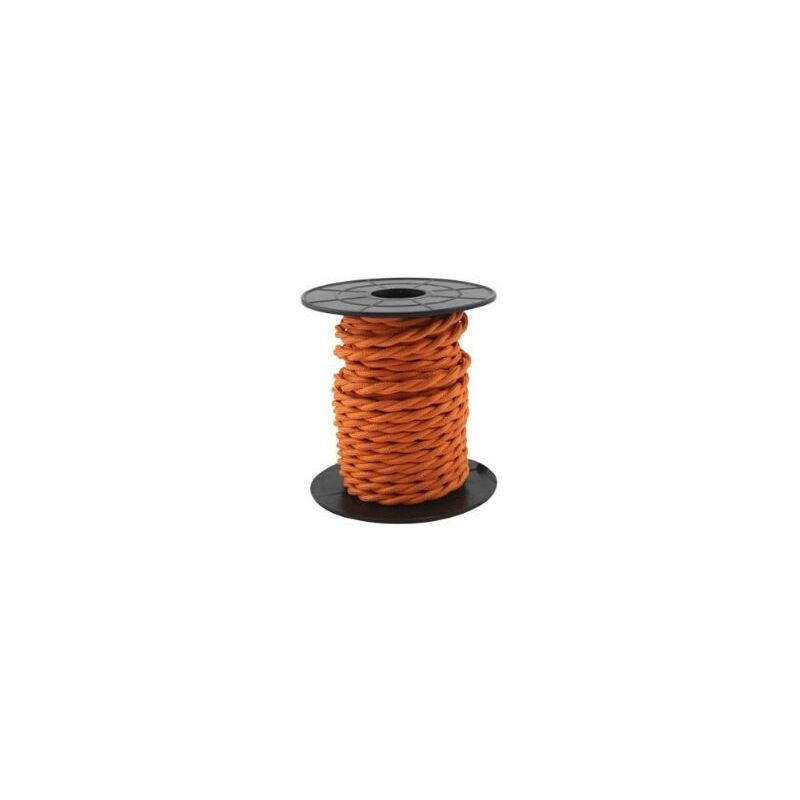 

Cable eléctrico textil 10 metros 2x0.75mm trenzado Naranja 3902984 - GSC