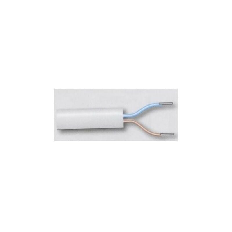 Somfy - Câble électrique 0.75mm² blanc 2 conducteurs