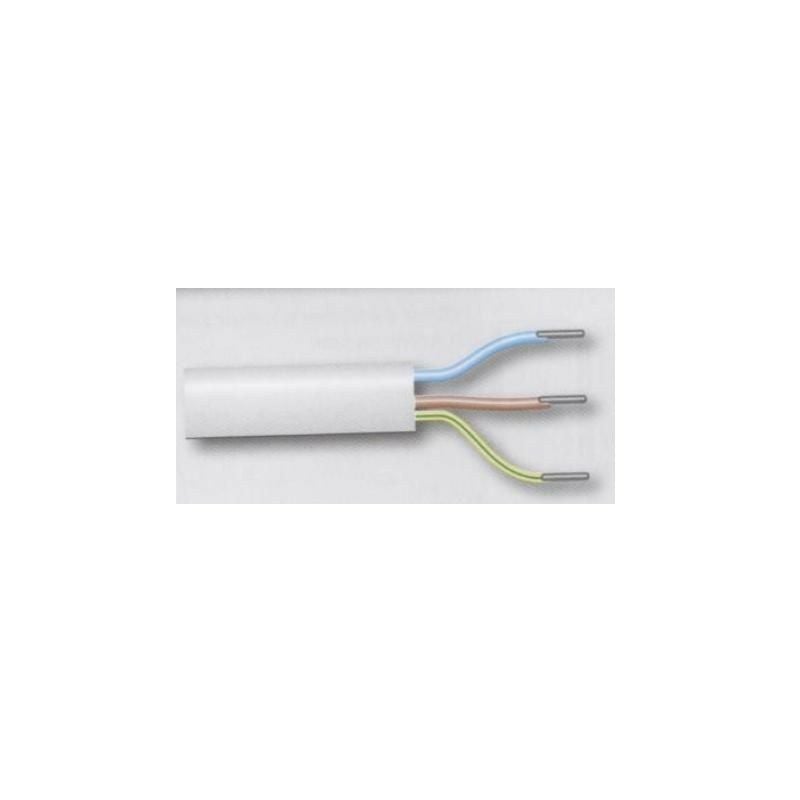 Somfy - Câble électrique 0.75mm² blanc 3 conducteurs
