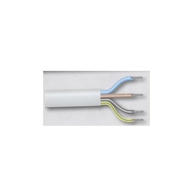 Somfy - Câble électrique 1.5mm² blanc 4 conducteurs