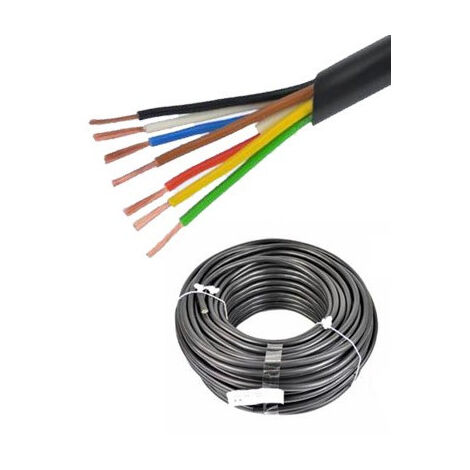 Câble électrique 7 conducteurs pour remorque