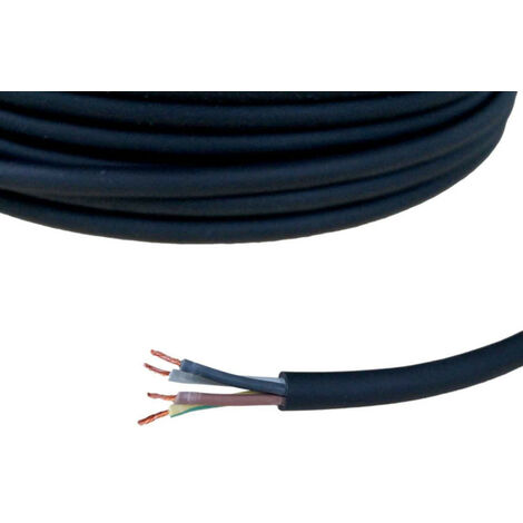 Câble électrique H07 RNF 4G 2.5mm²