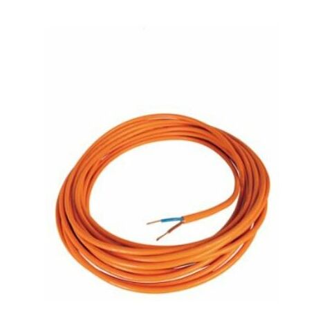 Câble électrique longueur 5m, section 2 X 0.75mm², flexible et très résistant - LOCINOX -